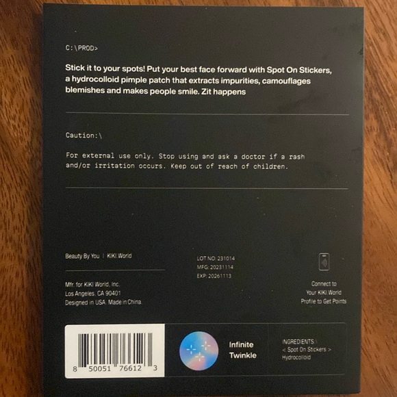 NWT: KIki Blemish Patches Spot on Stickers (40 dots) - Infinite Twinkle - Picture 6 of 6